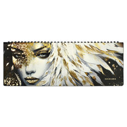 Планинг недатированный ESCALADA, 310х115 мм, 64 л., арт. 67332/ 20 ДЕВУШКА (кожзам: мягкий переплёт,