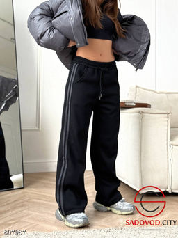 утепленные штаны на велюре - Bruno фото 3