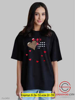Женская футболка с принтом