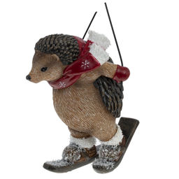 Фигурка декоративная "Ёжик", L10 W13 H15 см, 2в.