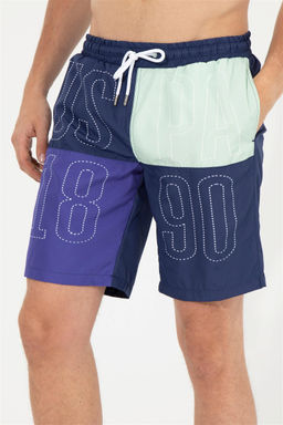 U. S. Polo Assn Мужские темно-синие шорты для плавания - U.s. polo assn фото 7