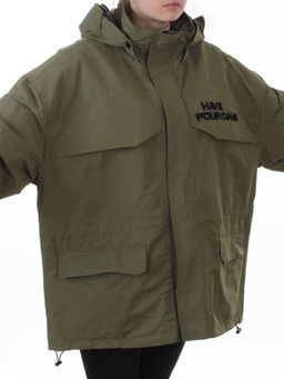 3094 GREEN Куртка демисезонная женская (100 гр. холлофайбер) - Fashion фото 2