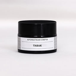 Ароматическая свеча в банке «Табак», соевый воск, 12 г