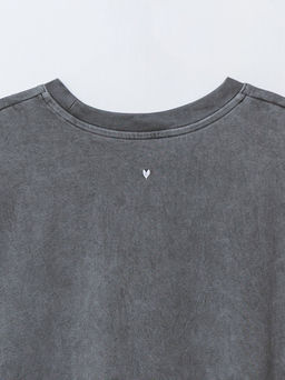 Футболка женская серая оверсайз - Mark formelle фото 7