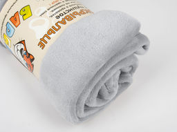 Покрывало- плед АРТ 003 180*210 "Гладкокрашеный Светло-серый"