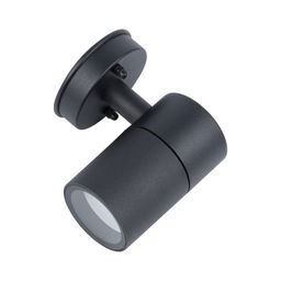 UUL-S21С-35W/GU10 IP65 BLACK Светильник уличный, под лампу GU10. Архитектурный накладной. Корпус черный. TM Uniel