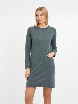 платье из шерсти с накладными карманами - Glenfield фото 3