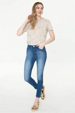 U. S. Polo Assn Женские синие джинсовые брюки - U.s. polo assn фото 6