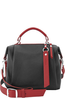 Сумка женская Ц-556 черный+красный