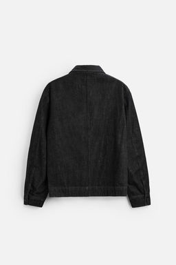 SELVEDGE DENIM OVERSHIRT - Zara фото 5