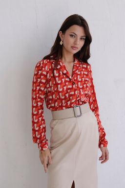 Блуза с английским воротником - Martichelli фото 38