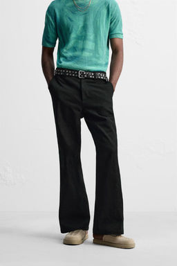 FLORAL EMBROIDERY TROUSERS - Zara фото 2