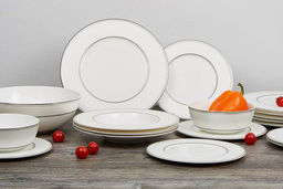 Обеденный сервиз Жемчуг, 6 персон, 27 предметов - Anna lafarg emily фото 12