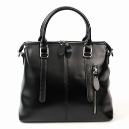 Женская кожаная сумка 330-220 Блек - Cidirro фото 2