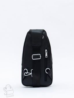 Рюкзак мужской кожаный 5055H black Heanbag