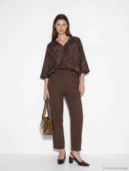 Beli Lastikli Kad?n Pantolon