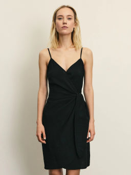 Мини сарафан на запах / Zarina  фото 4