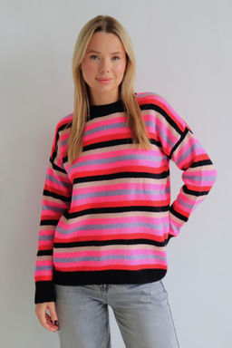 10608 Джемпер разноцветный в полоску - Martichelli фото 18