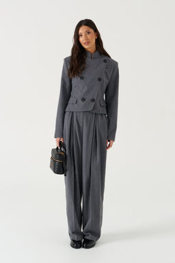 Жакет Annete А5636 серый фото 4