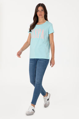 Kad_n Aqua Bisiklet Yaka Ti__rt Sepette S_rpriz _ndirim - U.s. polo assn фото 4