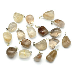 Кулон из рутилового кварца 10*15мм (К-20)