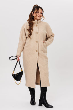 Пальто Michel Chic 363/1 бежевый  фото 2