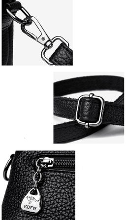 KAIDIFEINIROO Сумка женская с двумя ремнями 8277 фото 9