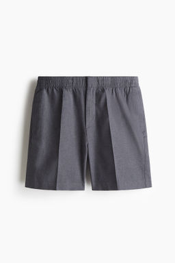 Pantal?n corto en mezcla de lino Regular Fit - H&m фото 4