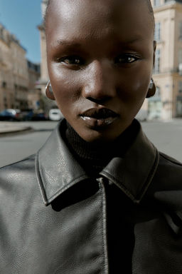 FAUX LEATHER JACKET - Zara фото 7