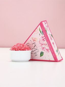 Соль для ванны, аромат нежный пион, 150 г, Чистое счастье