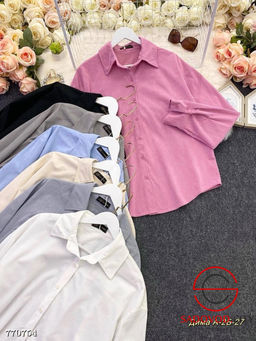 Женская вельветовая рубашка - Bruno фото 8