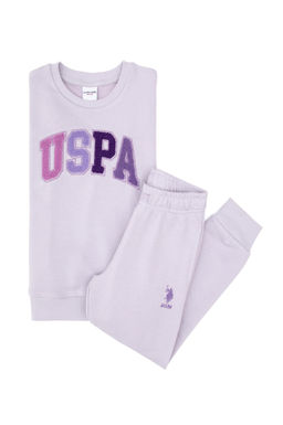 K_z _ocuk Lila E_ofman Tak_m_ Sepette S_rpriz _ndirim - U.s. polo assn фото 2