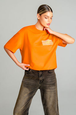 Арт. 3157 Футболка женская 42-48 (4 шт) Цвет:небесный - Калинка фото 47