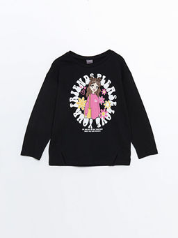 Bisiklet Yaka K?z ?ocuk Ti??rt