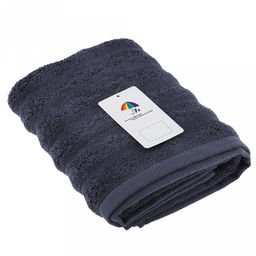 Полотенце махровое "Шелковый путь" 50х90см, хлопок 100%, синий (Китай)