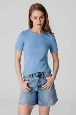 Арт.3203/4 Футболка женская 42-48 (4 шт) Цвет:Голубой - Калинка фото 6