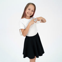 Футболка детская белая