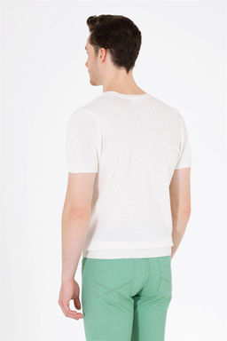 U. S. Polo Assn Мужской свитер цвета экрю - U.s. polo assn фото 13