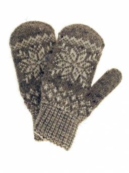 Варежки детские "Снежинка" 3 цвета 0804-2