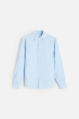 COTTON POPLIN SHIRT - Zara фото 7