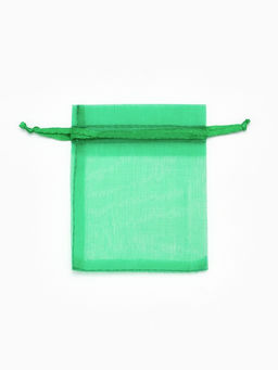 Мешочки подарочные, набор 100 шт. 7×9 см, тёмно-зелёный