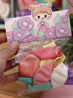 Набор воздушных шаров "Flower Girl", mix