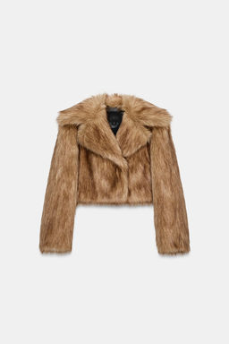 SHORT FAUX FUR JACKET ZW COLLECTION