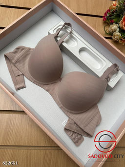 Бюстгальтер с пушап, гладкий