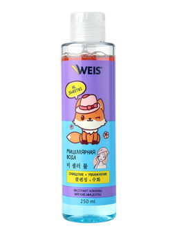 Мицеллярная вода WEIS, для снятия макияжа с век и губ, 250 мл
