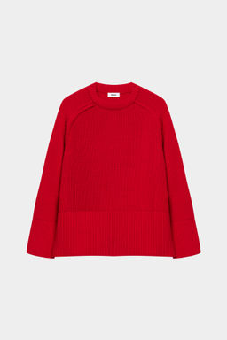 Джемпер вязанный с открытыми срезами - Mollis фото 5