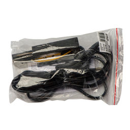 UBX-Q122 G02 BLACK 1 POLYBAG Ввод питания для шинопровода типа G с проводом питания 3м и вилкой. Однофазный. Черный. ТМ Volpe