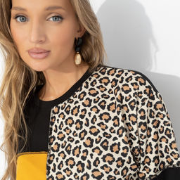 Лонгслив в стиле сolor block, Идеальная гармония (фэшн) - Charutti фото 3