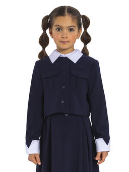 Школьный жакет для девочки О77004 - Карамелли фото 4