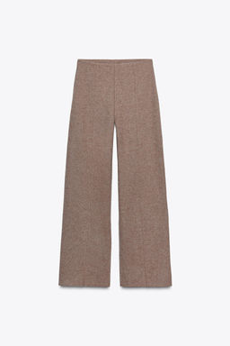 PANTAL?N PALAZZO SOTF TOUCH / Mocha - Zara фото 4